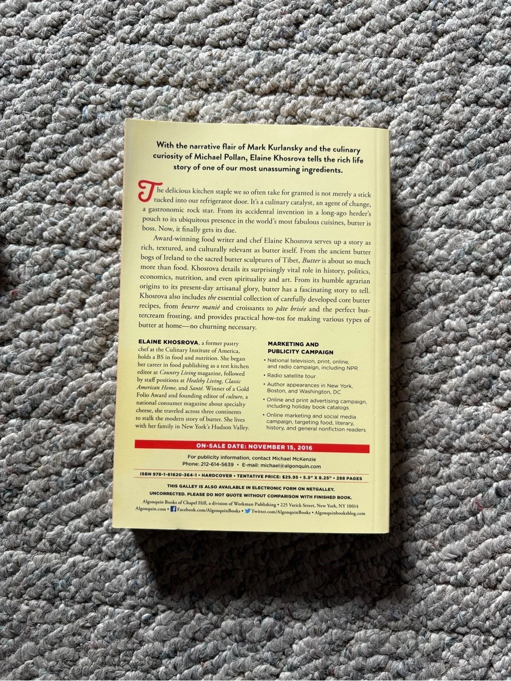 Butter Book